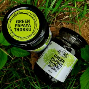 Green Papaya Thokku